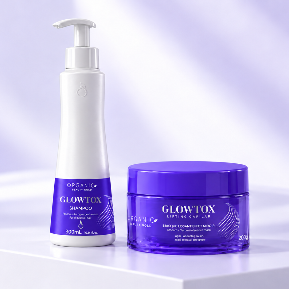 Kit Glowtox - Masque Lissant + Shampooing Nutritif
